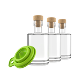 Reise-Set 3 x 50ml + Silikon-Trichter