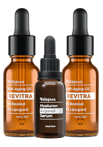 Aktion: 2 x REVITRA + Gratis Hyaluron-Serum
